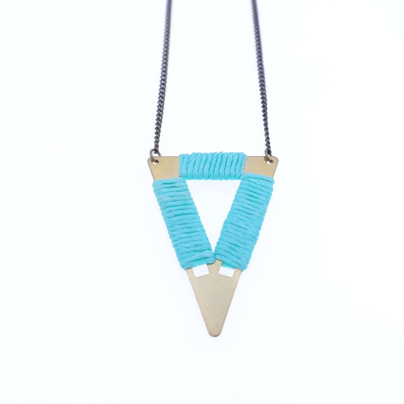 Boho Statement Triangle Necklace - Gypsy Soul Jewellery