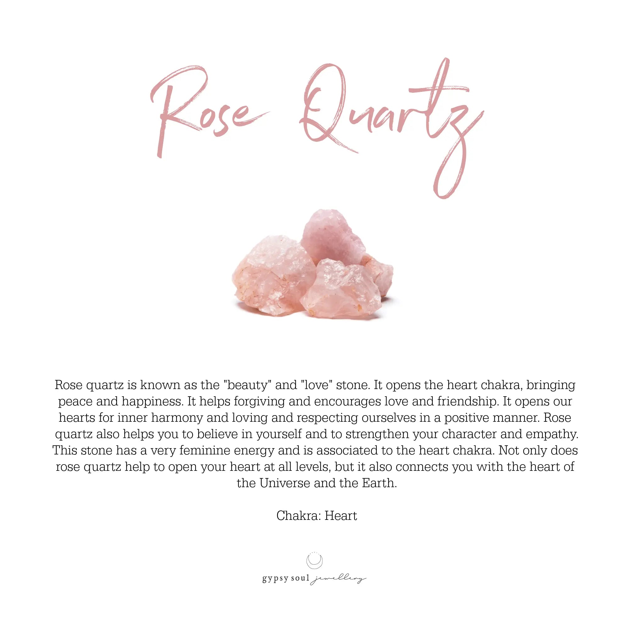 Rose Quartz Mala Necklace - Love Mala Beads - Gypsy Soul Jewellery