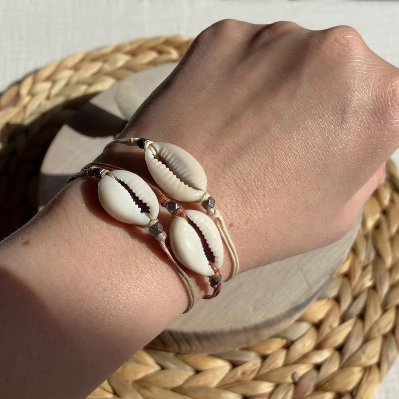 Sea Shell Keyrings, Unique Different Quirky Cowrie Shell Keyring