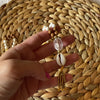 Yellow Jade Mala Necklace with Cowrie Shell - Happiness Mala Beads