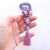 Amethyst Mala Beads - Protection Mala Necklace