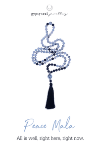 Mala Beads for Inner Peace - Lotus Jasper Mala Necklace