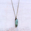 African Turquoise Point Necklace - Gypsy Soul Jewellery