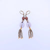 Boho Cowrie Shell Tassel Earrings - Feminine Serenity - Gypsy Soul Jewellery