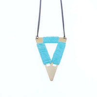 Boho Statement Triangle Necklace - Gypsy Soul Jewellery