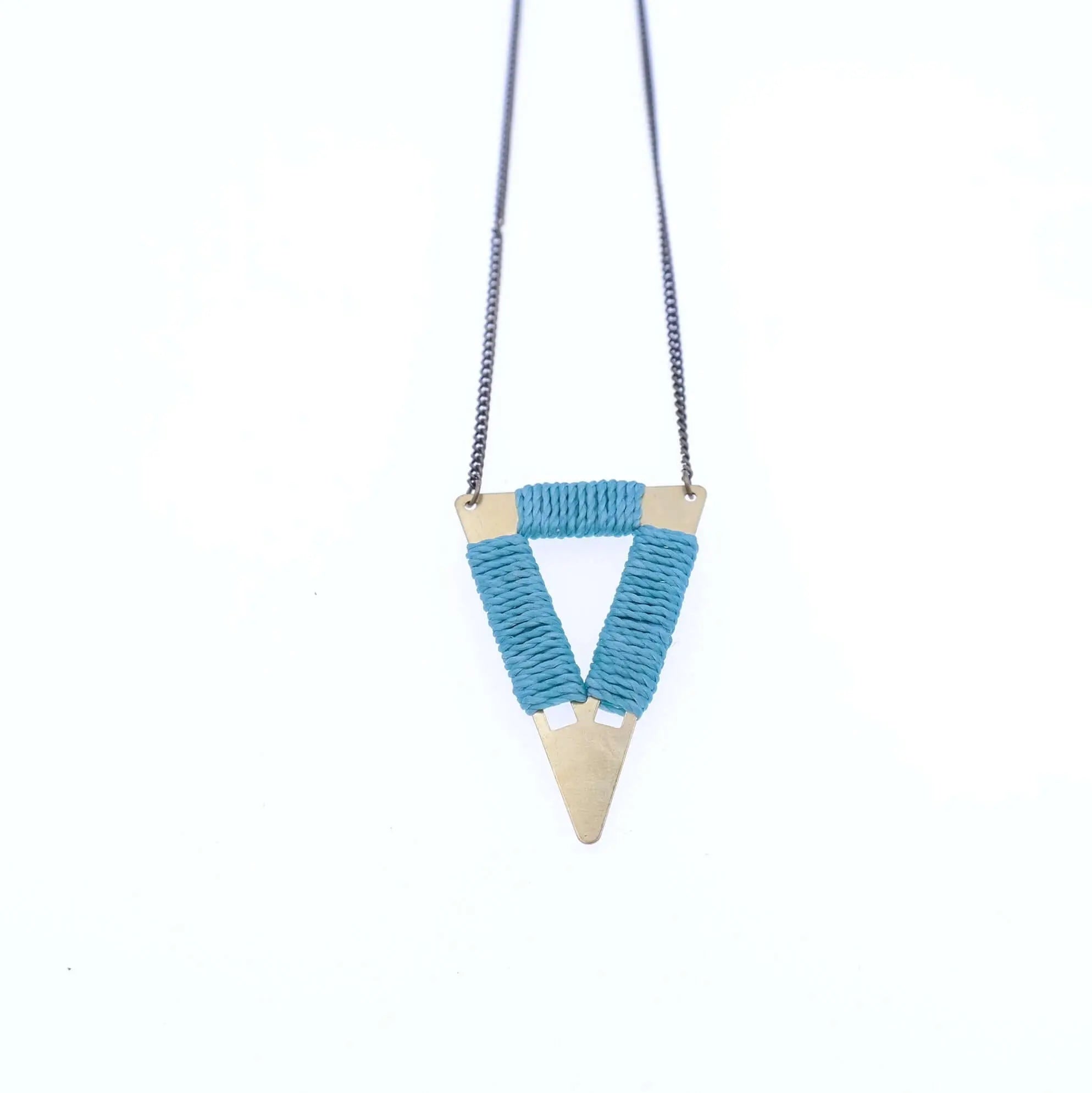 Boho Statement Triangle Necklace - Gypsy Soul Jewellery