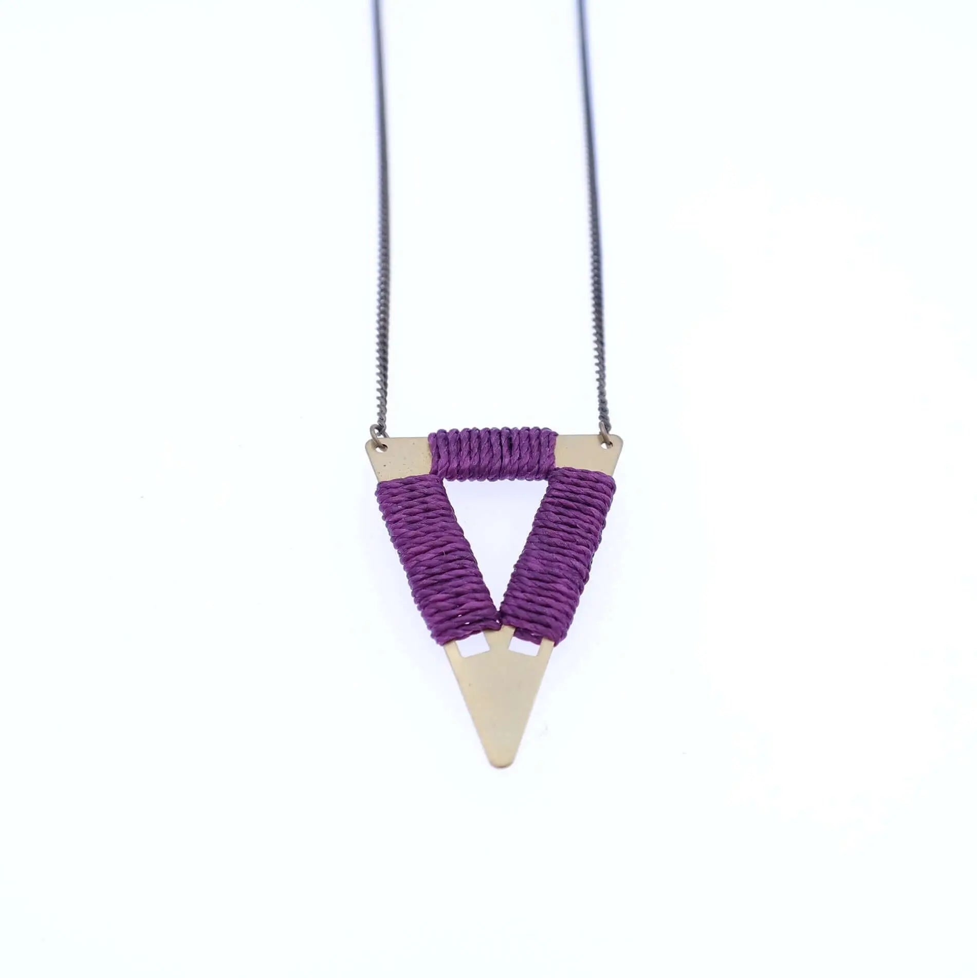 Boho Statement Triangle Necklace - Gypsy Soul Jewellery