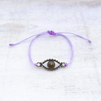 Evil Eye Bracelet - bronze - Gypsy Soul Jewellery