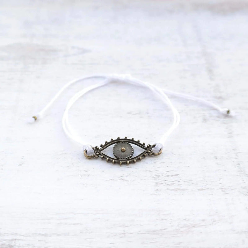 Evil Eye Bracelet - bronze - Gypsy Soul Jewellery