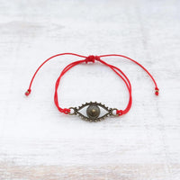 Evil Eye Bracelet - bronze - Gypsy Soul Jewellery