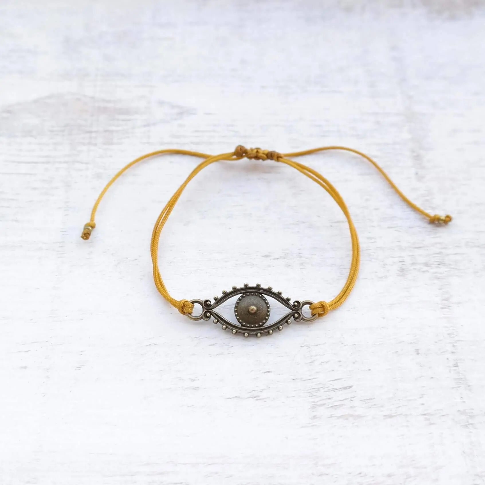 Evil Eye Bracelet - bronze - Gypsy Soul Jewellery