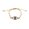 Evil Eye Bracelet - silver - Gypsy Soul Jewellery