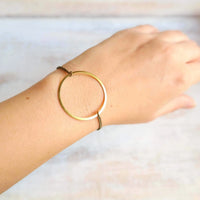 Gold Ring Bracelet - Gypsy Soul Jewellery