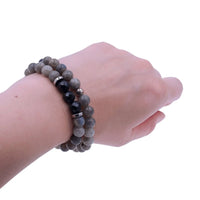 Labradorite Bracelet with Onyx - Intuition Bracelet - Gypsy Soul Jewellery