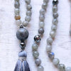 Labradorite Mala Necklace - Intuition Mala Beads - Gypsy Soul Jewellery