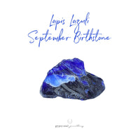 Lapis Lazuli Moon Necklace - Gypsy Soul Jewellery