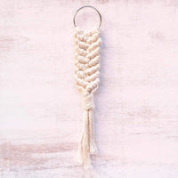 Macrame Keyring Byron Bay - Gypsy Soul Jewellery