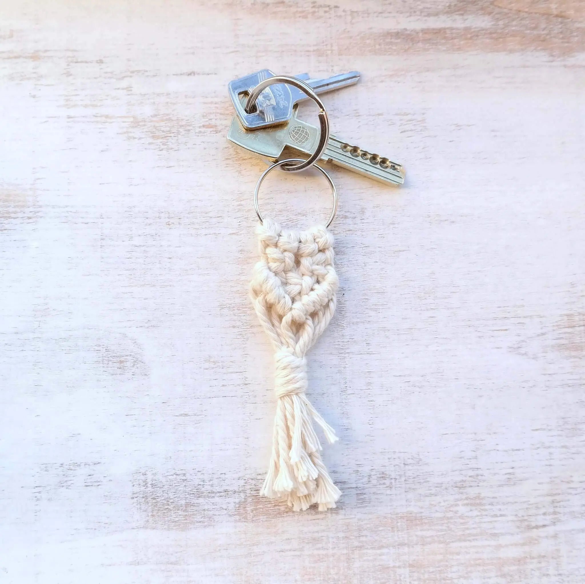 Macrame Keyring Mykonos - Gypsy Soul Jewellery