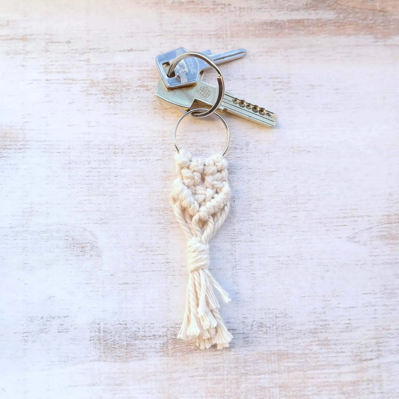 Macrame Keyring Mykonos - Gypsy Soul Jewellery