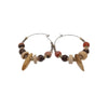 Nature's Harmony Jasper Hoop Earrings - Gypsy Soul Jewellery