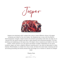Pink Zebra Jasper Mala Beads - Grounded Mala Necklace - Gypsy Soul Jewellery
