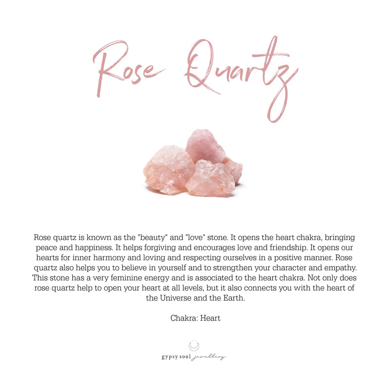 Rose quartz 2025 necklace meaning