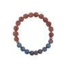 Rudraksha & Cyan Brown Jasper Energy Bracelet - Gypsy Soul Jewellery