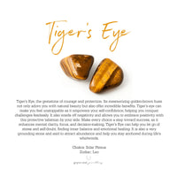 Tiger's Eye Mala Necklace - Tiger's Serenity Mala Beads - Gypsy Soul Jewellery